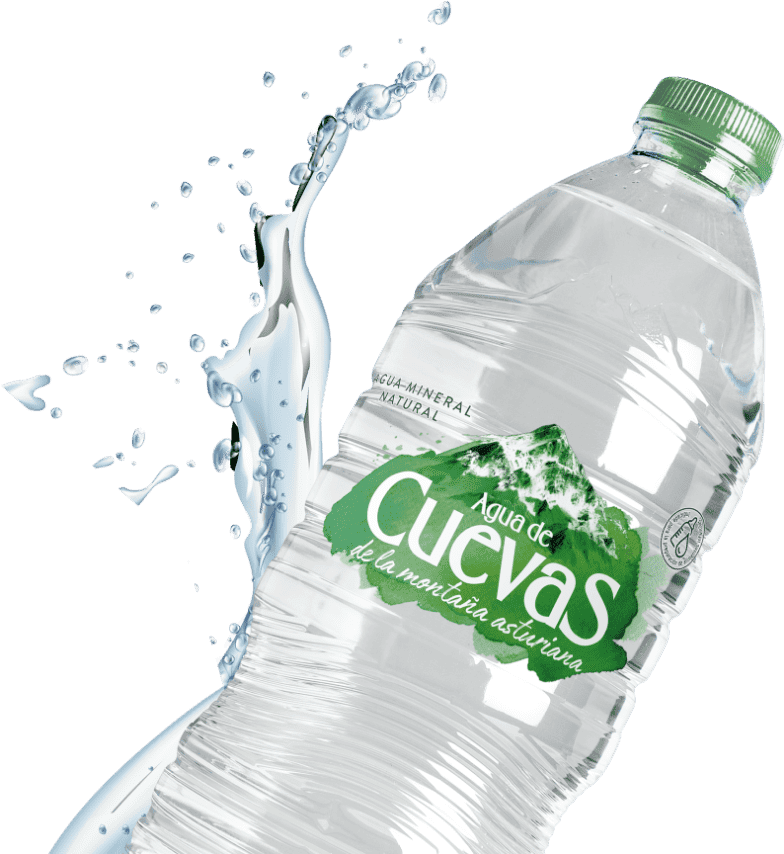 Mitad de Botella Agua de Cuevas